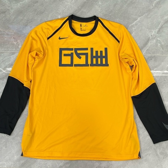 Nike Other - Men’s Nike Dri Fit NBA Golden State Warriors 2017 City Edition Shooting Shirt